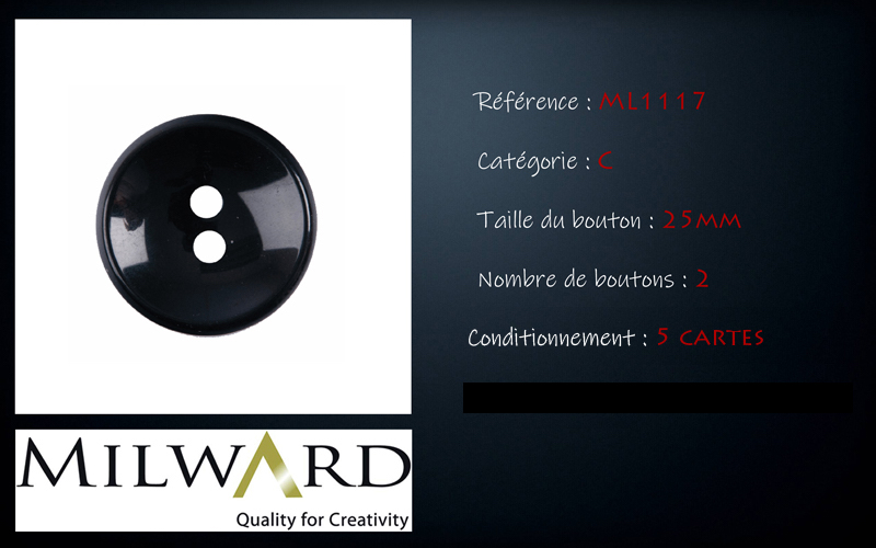 Boutons Milward - Code C, .