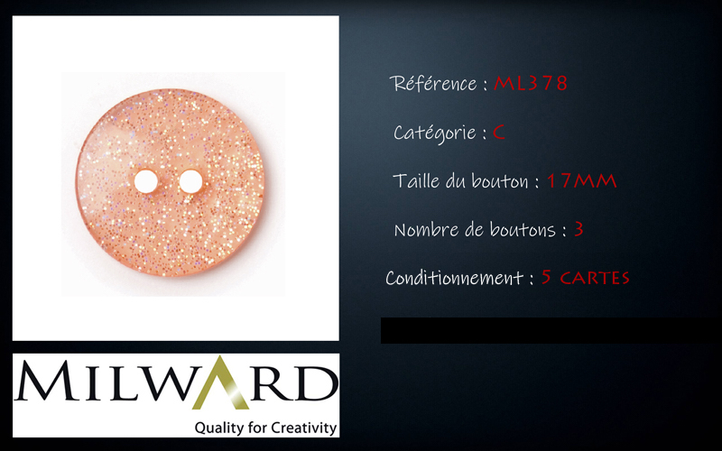 Boutons Milward - Code C, .