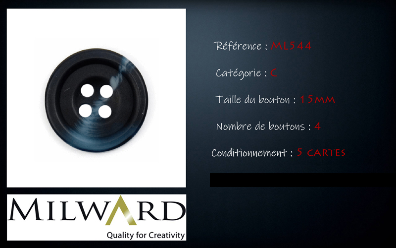 Boutons Milward - Code C, .