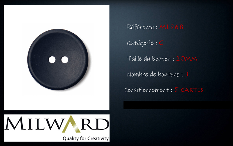 Boutons Milward - Code C, .