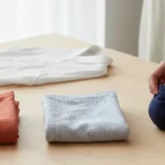 plusieurs tissus infroissables